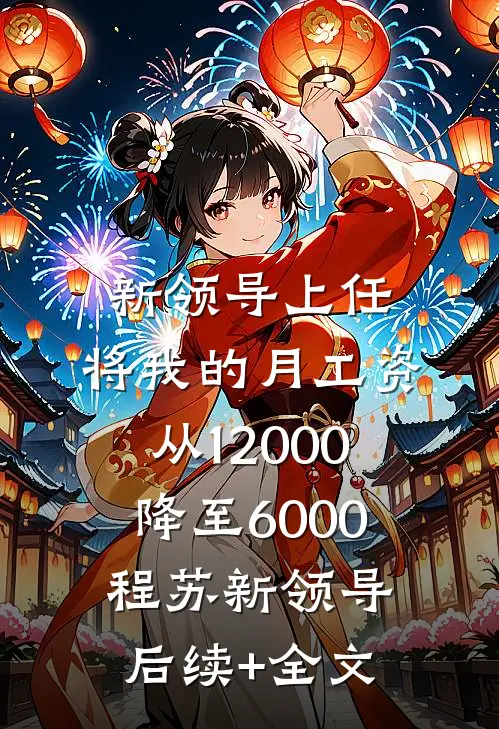 新领导上任，将我的月工资从12000降至6000程苏新领导后续+全文