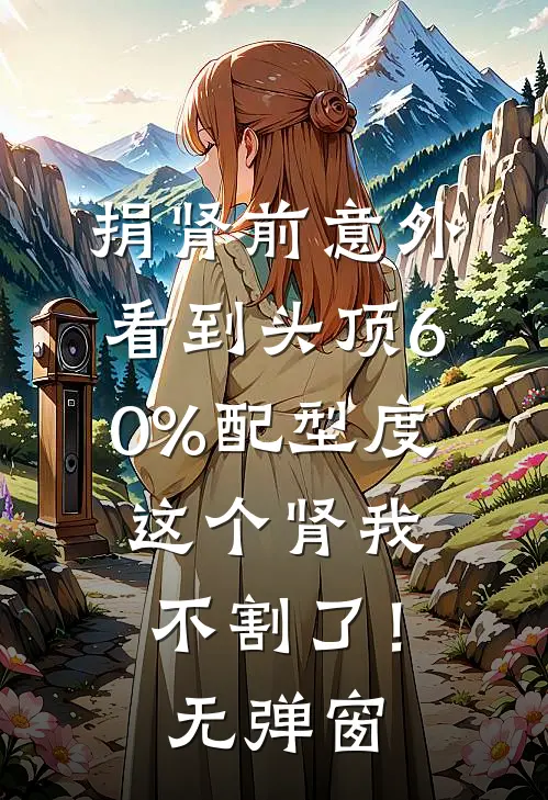捐肾前意外看到头顶60%配型度，这个肾我不割了！无弹窗