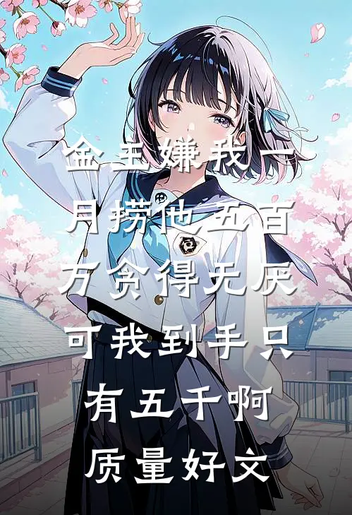金主嫌我一月捞他五百万贪得无厌，可我到手只有五千啊质量好文