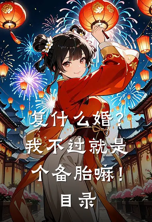 复什么婚？我不过就是个备胎嘛！目录