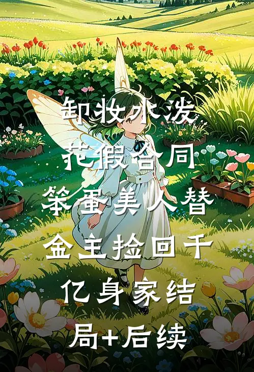 卸妆水泼花假合同，笨蛋美人替金主捡回千亿身家结局+后续