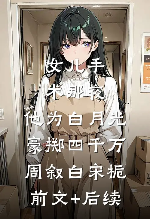 女儿手术那夜，他为白月光豪掷四千万周叙白宋栀前文+后续