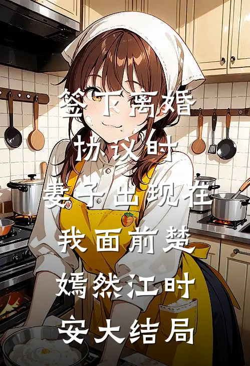 签下离婚协议时，妻子出现在我面前楚嫣然江时安大结局