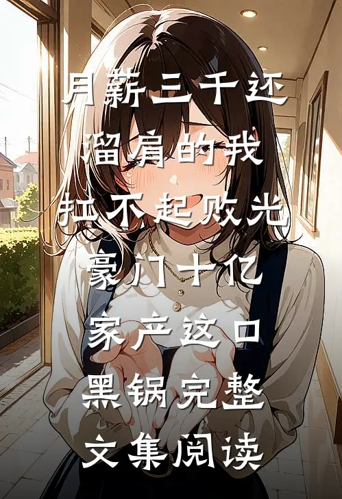 月薪三千还溜肩的我，扛不起败光豪门十亿家产这口黑锅完整文集阅读