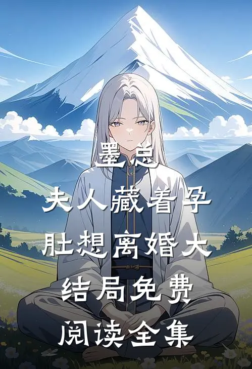 墨总,夫人藏着孕肚想离婚大结局免费阅读全集