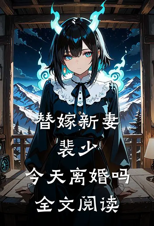 替嫁新妻：裴少，今天离婚吗全文阅读