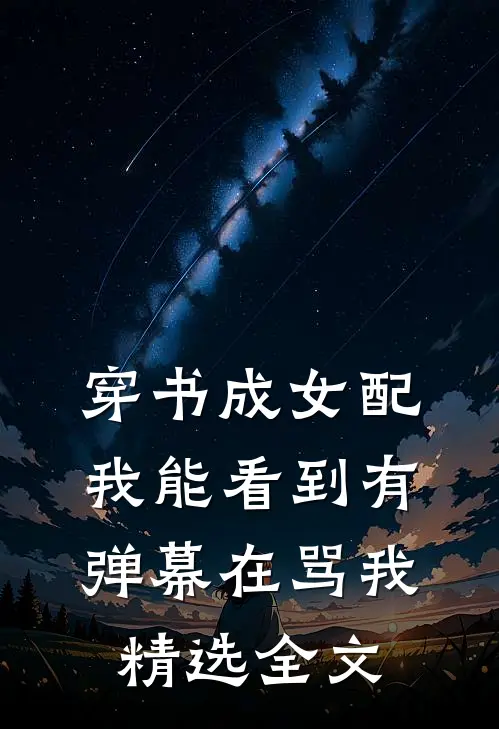 穿书成女配我能看到有弹幕在骂我精选全文