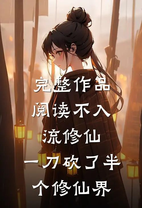 完整作品阅读不入流修仙：一刀砍了半个修仙界