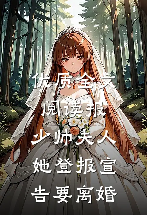 优质全文阅读报，少帅夫人她登报宣告要离婚