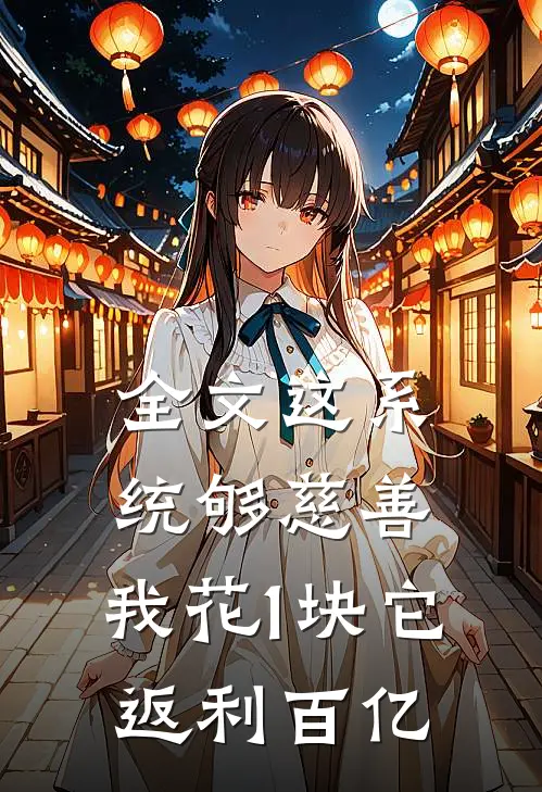 全文这系统够慈善，我花1块它返利百亿