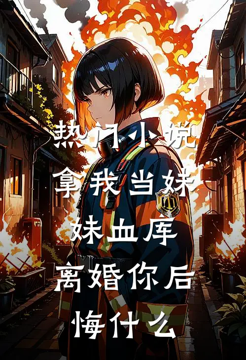 热门小说拿我当妹妹血库，离婚你后悔什么