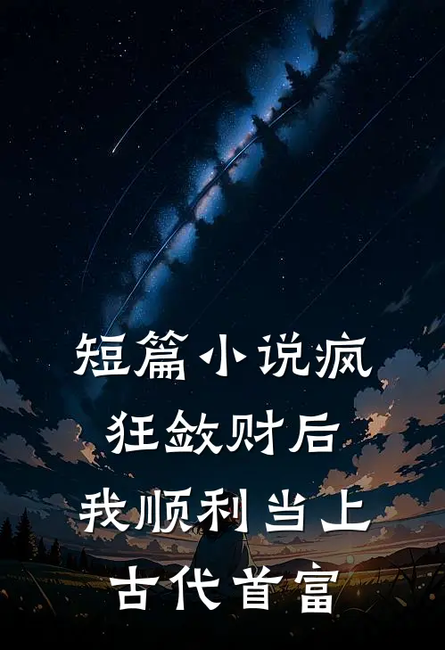 短篇小说疯狂敛财后，我顺利当上古代首富