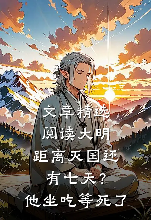 文章精选阅读大明：距离灭国还有七天？他坐吃等死了