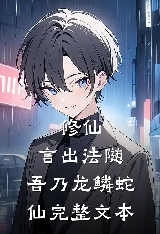 修仙：言出法随，吾乃龙鳞蛇仙完整文本