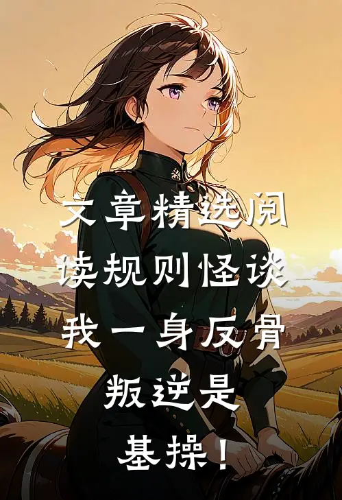 文章精选阅读规则怪谈：我一身反骨，叛逆是基操！