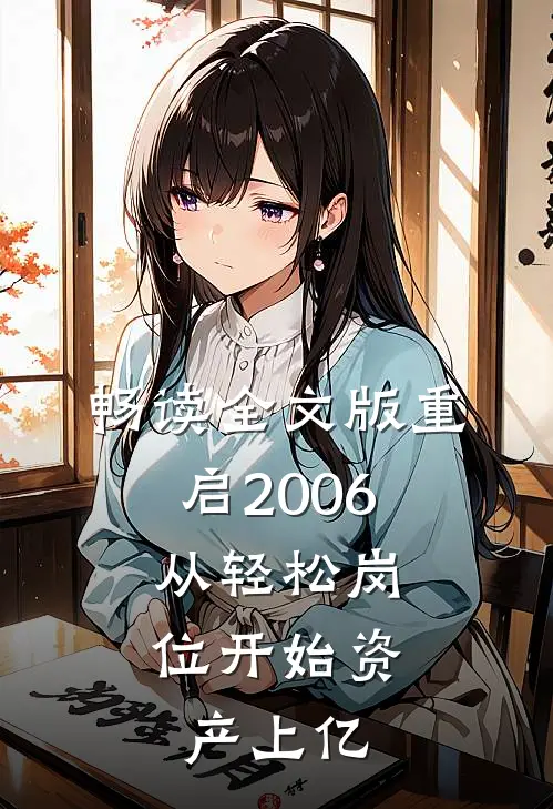 畅读全文版重启2006：从轻松岗位开始资产上亿