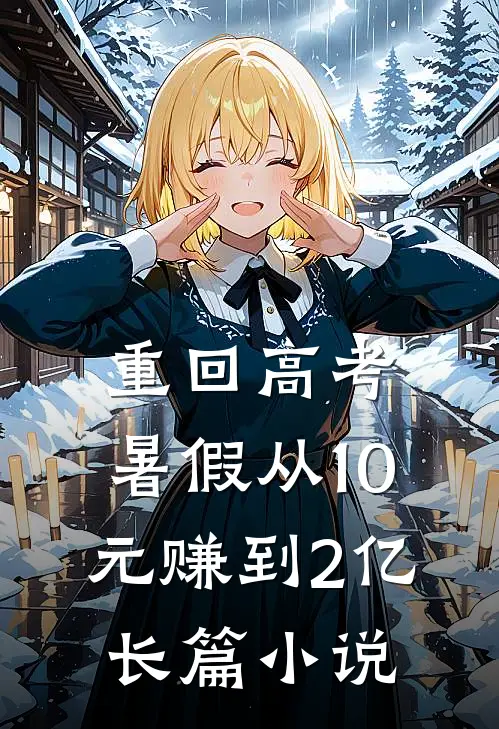 重回高考，暑假从10元赚到2亿长篇小说