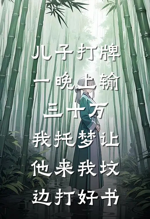 儿子打牌一晚上输三十万，我托梦让他来我坟边打好书