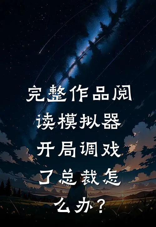 完整作品阅读模拟器：开局调戏了总裁怎么办？