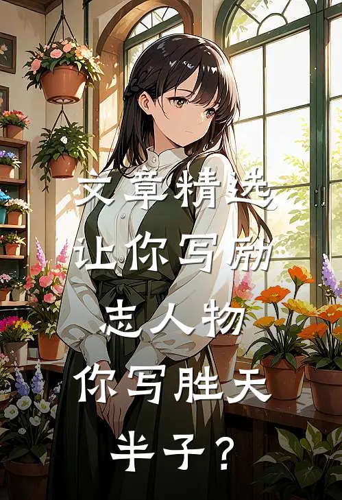 文章精选让你写励志人物，你写胜天半子？