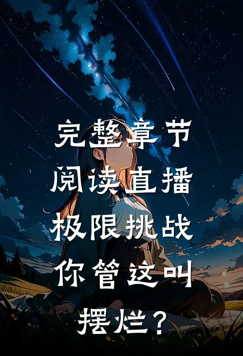 完整章节阅读直播极限挑战，你管这叫摆烂？