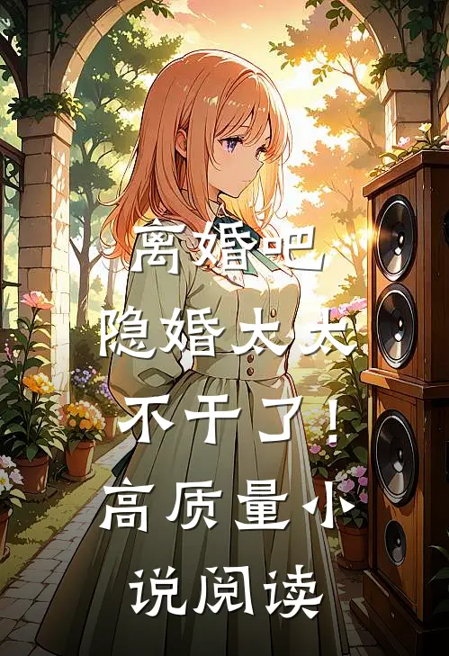 离婚吧，隐婚太太不干了！高质量小说阅读