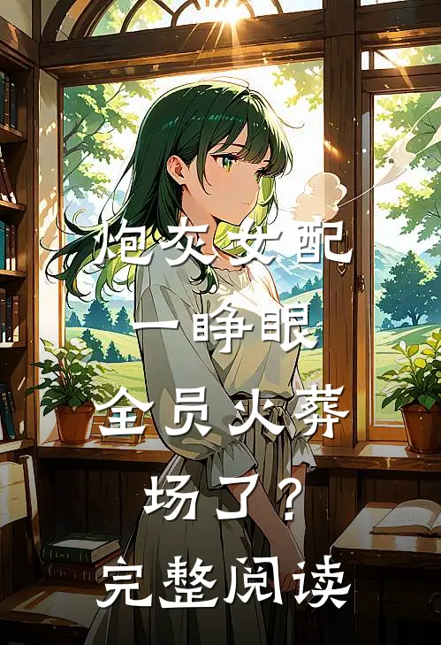 炮灰女配一睁眼，全员火葬场了？完整阅读