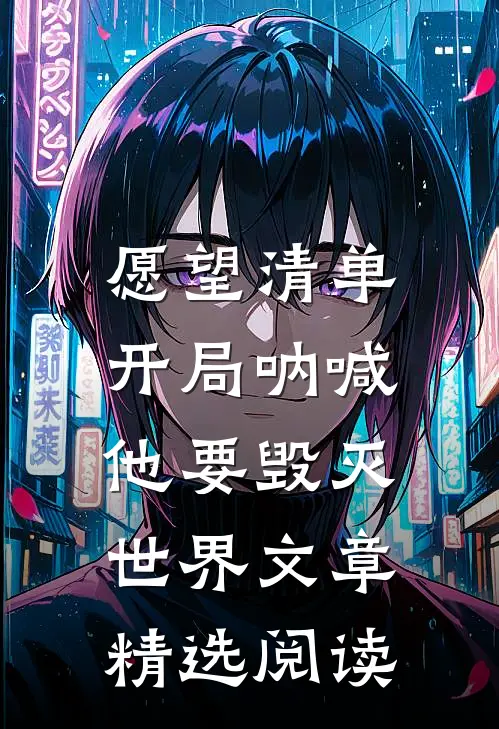 愿望清单：开局呐喊，他要毁灭世界文章精选阅读