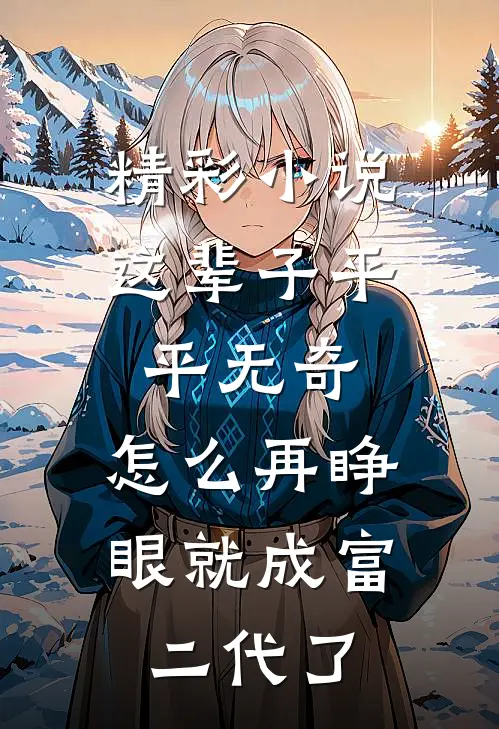 精彩小说这辈子平平无奇，怎么再睁眼就成富二代了