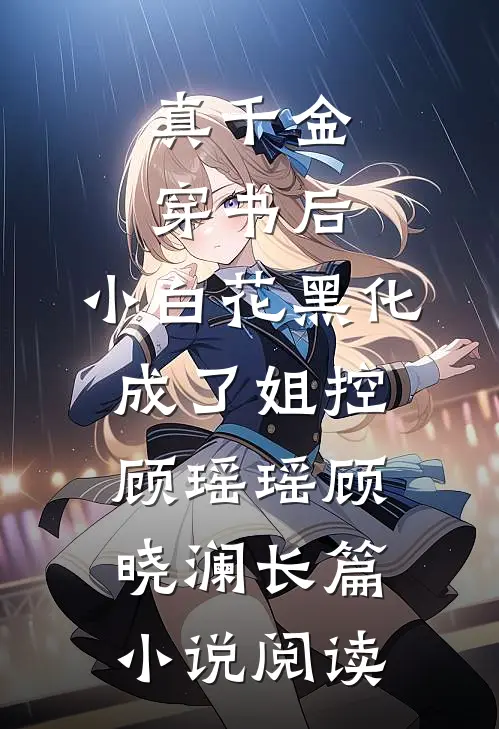 真千金穿书后，小白花黑化成了姐控顾瑶瑶顾晓澜长篇小说阅读