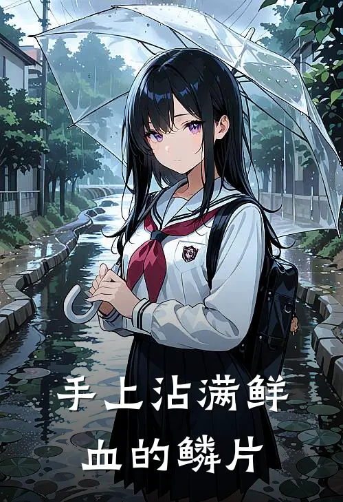 手上沾满鲜血的鳞片