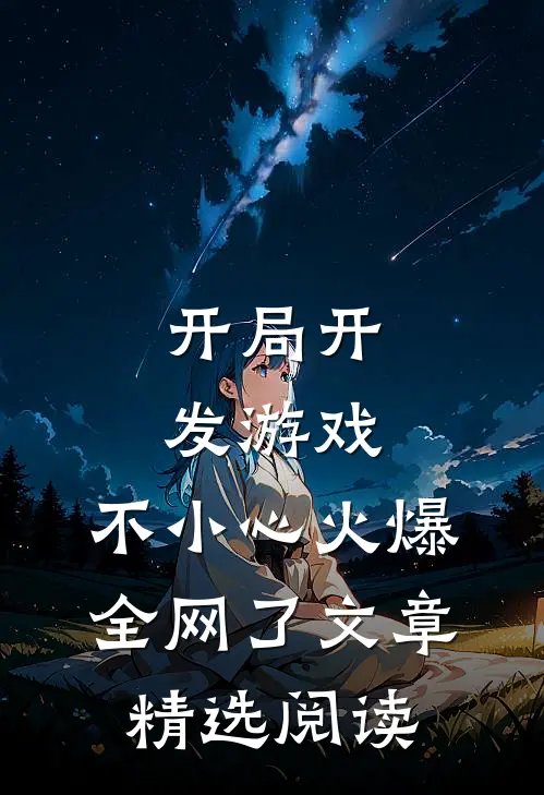 开局开发游戏，不小心火爆全网了文章精选阅读