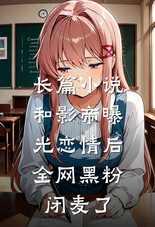 长篇小说和影帝曝光恋情后，全网黑粉闭麦了