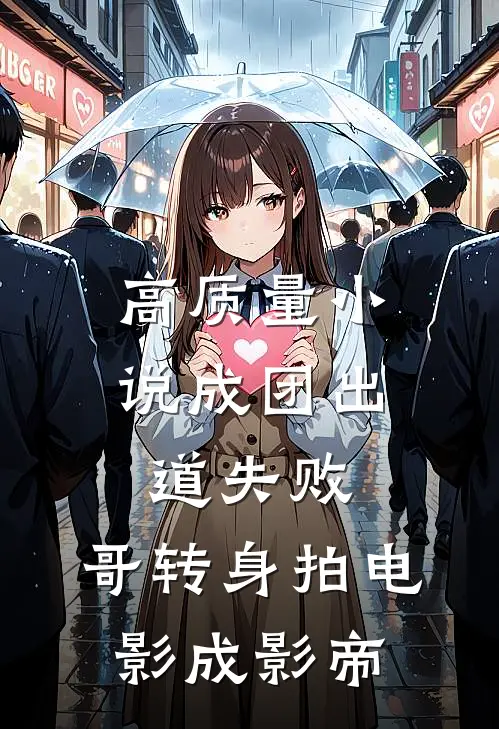 高质量小说成团出道失败，哥转身拍电影成影帝