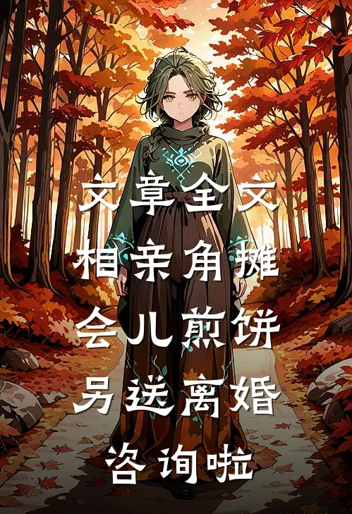 文章全文相亲角摊会儿煎饼，另送离婚咨询啦
