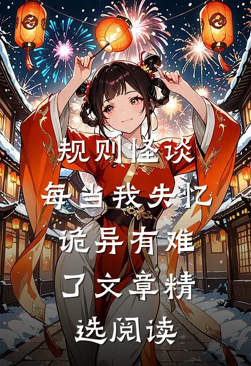 规则怪谈：每当我失忆，诡异有难了文章精选阅读