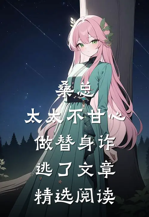 桑总，太太不甘心做替身诈逃了文章精选阅读
