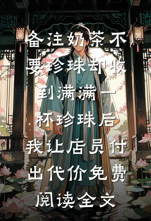 备注奶茶不要珍珠却收到满满一杯珍珠后，我让店员付出代价免费阅读全文