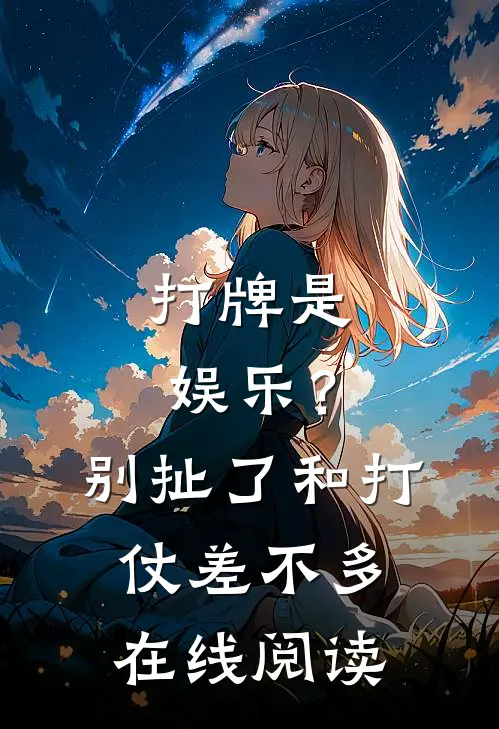 打牌是娱乐？别扯了，和打仗差不多在线阅读
