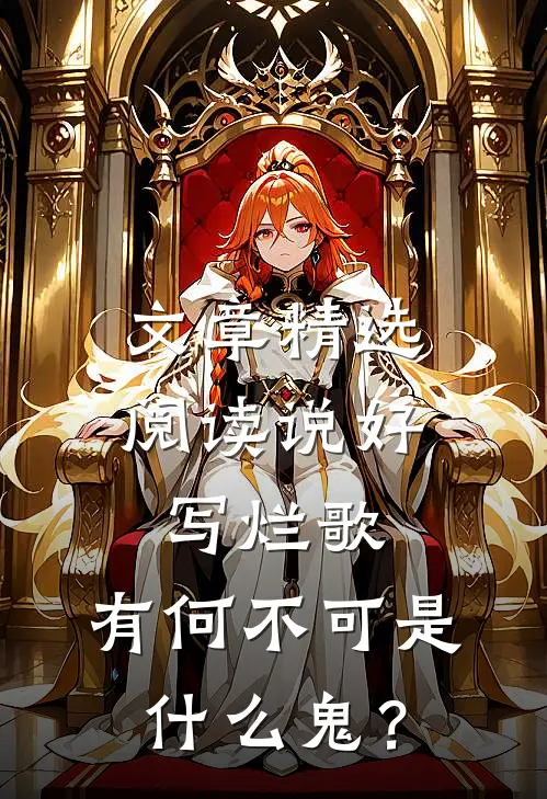 文章精选阅读说好写烂歌，有何不可是什么鬼？