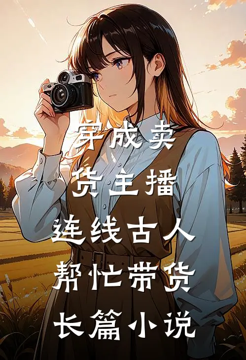 穿成卖货主播，连线古人帮忙带货长篇小说