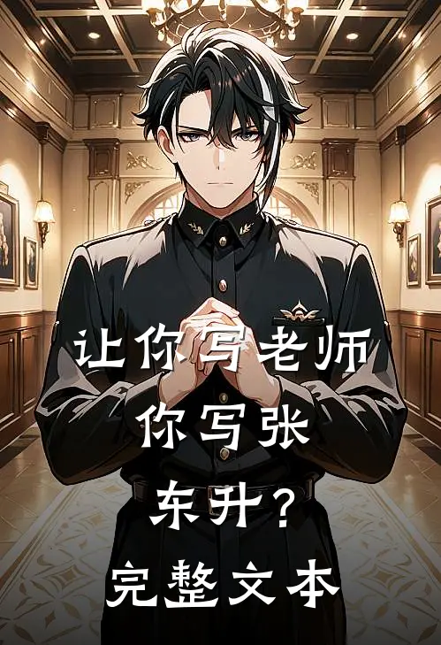 让你写老师，你写张东升？完整文本