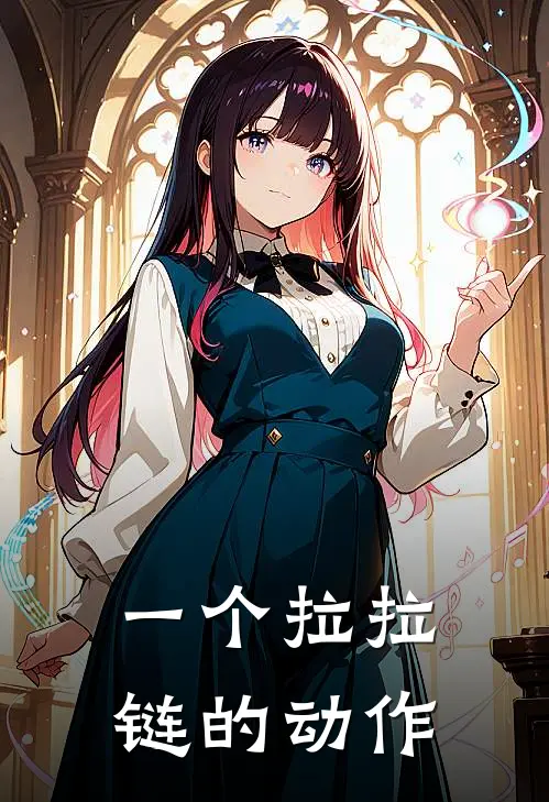 一个拉拉链的动作