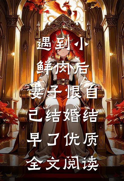 遇到小鲜肉后，妻子恨自己结婚结早了优质全文阅读