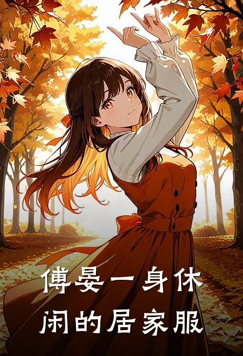 傅晏一身休闲的居家服
