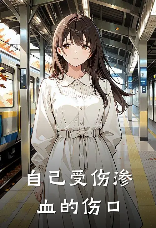 自己受伤渗血的伤口
