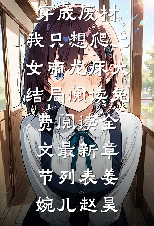 (姜婉儿赵昊)穿成废材,我只想爬上女帝龙床大结局阅读免费阅读全文最新章节列表（姜婉儿赵昊）