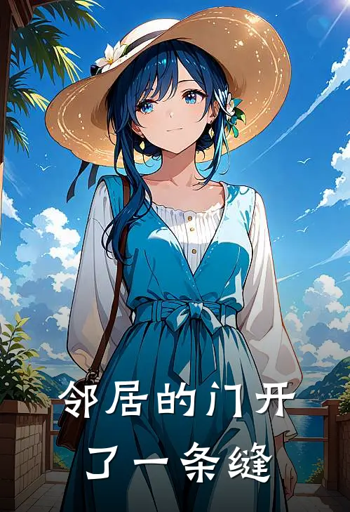 邻居的门开了一条缝