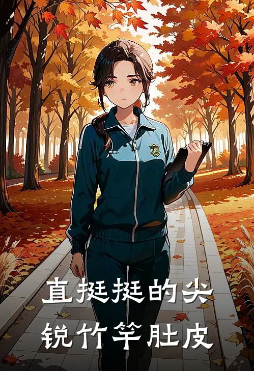 直挺挺的尖锐竹竿肚皮