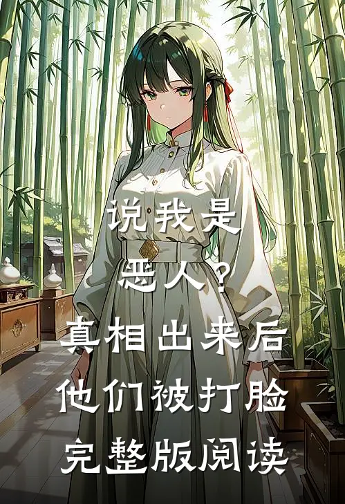 说我是恶人？真相出来后他们被打脸完整版阅读